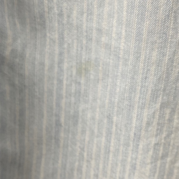 Rails daphne raw hem stripe button down shirt blue size small - Picture 11 of 12